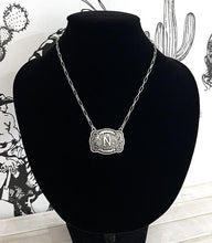 Load image into Gallery viewer, Buckle Letter Necklace