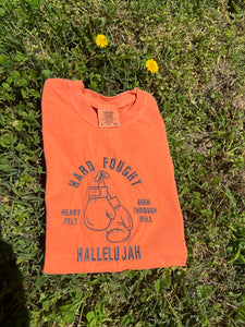 Hard Fought Hallelujah Embroidered Tee