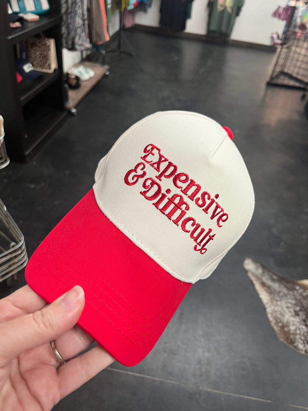 Expensive & Difficult Embroidered Hat