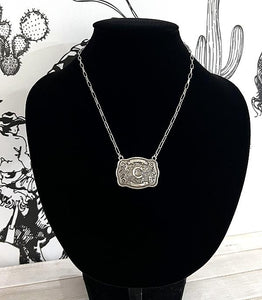 Buckle Letter Necklace