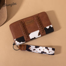 Load image into Gallery viewer, Wrangler Cow Print Wallet
