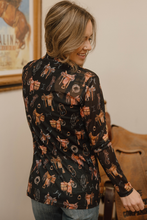 Load image into Gallery viewer, Saddle Room Mesh Top
