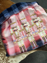 Load image into Gallery viewer, Water Color Nutcracker Bleached Flannel
