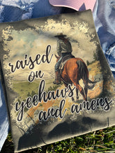 Load image into Gallery viewer, Yeehaws and Amens Tee
