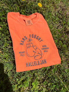 Hard Fought Hallelujah Embroidered Tee