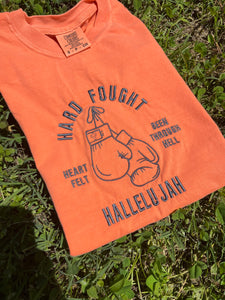 Hard Fought Hallelujah Embroidered Tee