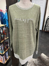 Load image into Gallery viewer, Saved By Grace Embroidered Pullover
