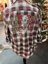 Load image into Gallery viewer, Merry Ribbon Bleached Flannel

