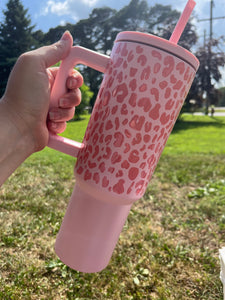 Leopard Print Tumbler