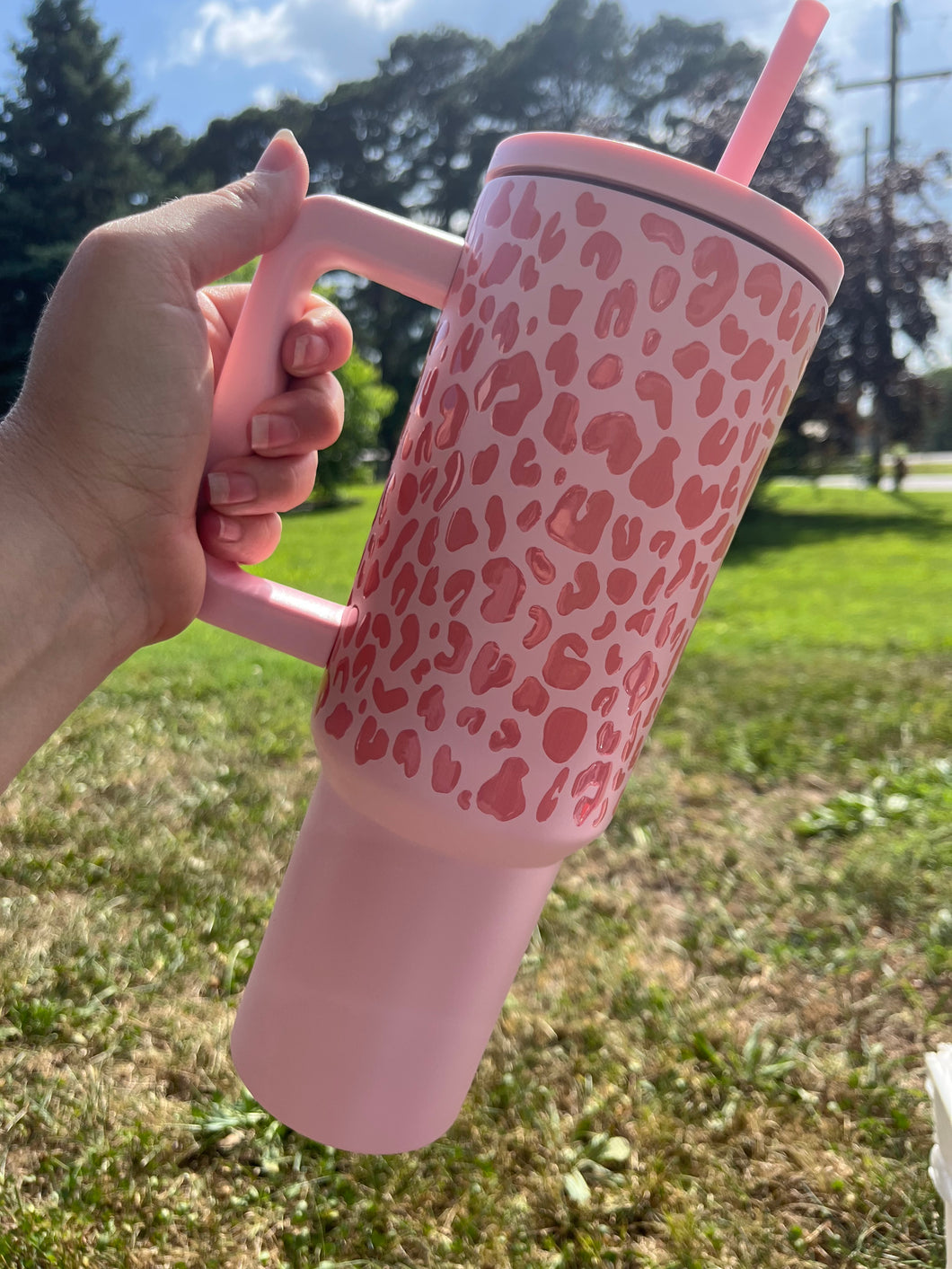 Leopard Print Tumbler