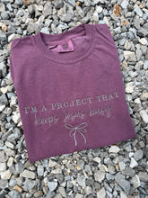 Load image into Gallery viewer, Keepin Jesus Busy Embroidered Tee
