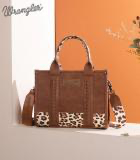 Load image into Gallery viewer, Leopard Wrangler Purse
