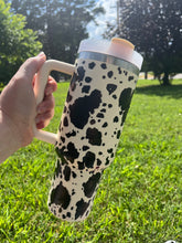 Load image into Gallery viewer, Cow Print Tumbler
