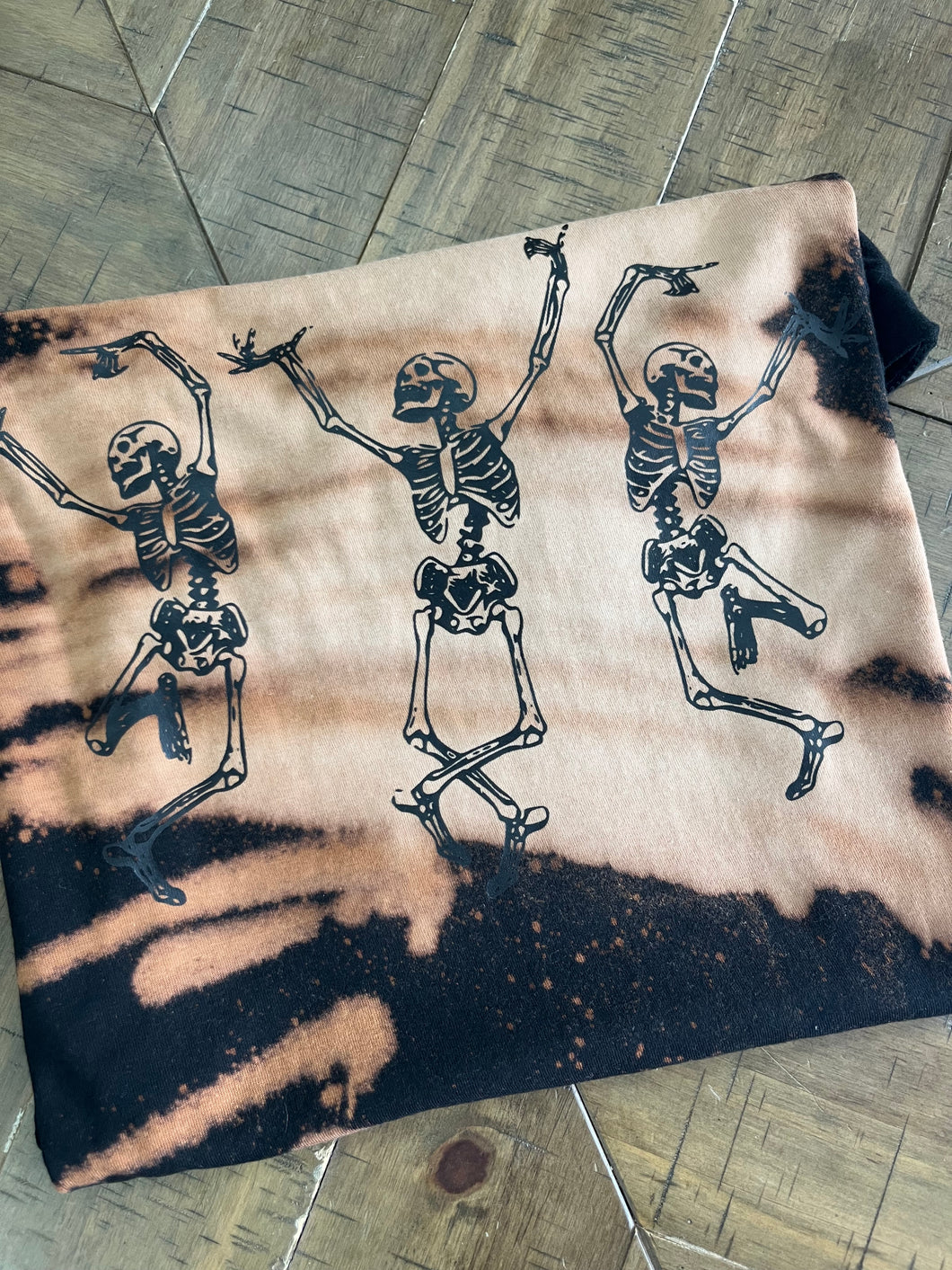 Dancing Skellies Bleached Tee