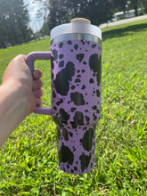 Load image into Gallery viewer, Cow Print Tumbler
