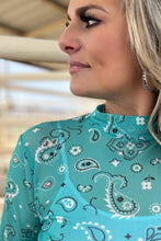 Load image into Gallery viewer, Bandanna Mesh Top
