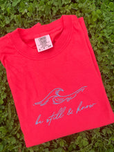 Load image into Gallery viewer, Be Still Embroidered Tee
