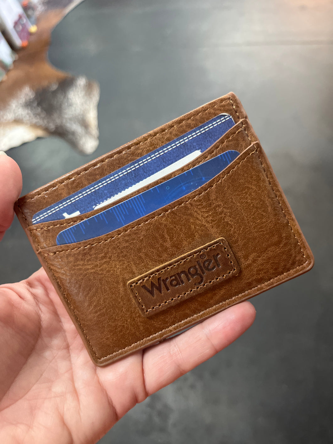 Wrangler card holder