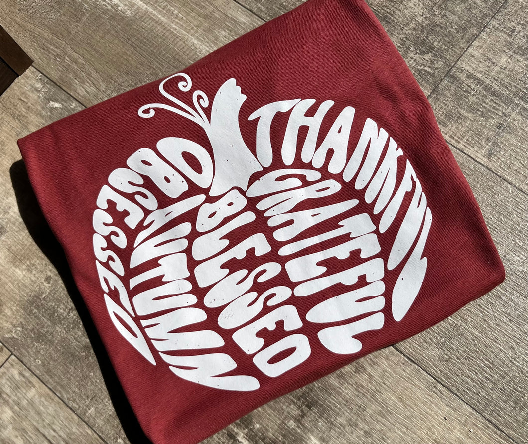 Greatful Pumpkin Tee