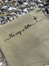 Load image into Gallery viewer, His Way Embroidered Tee
