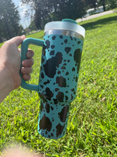 Load image into Gallery viewer, Cow Print Tumbler
