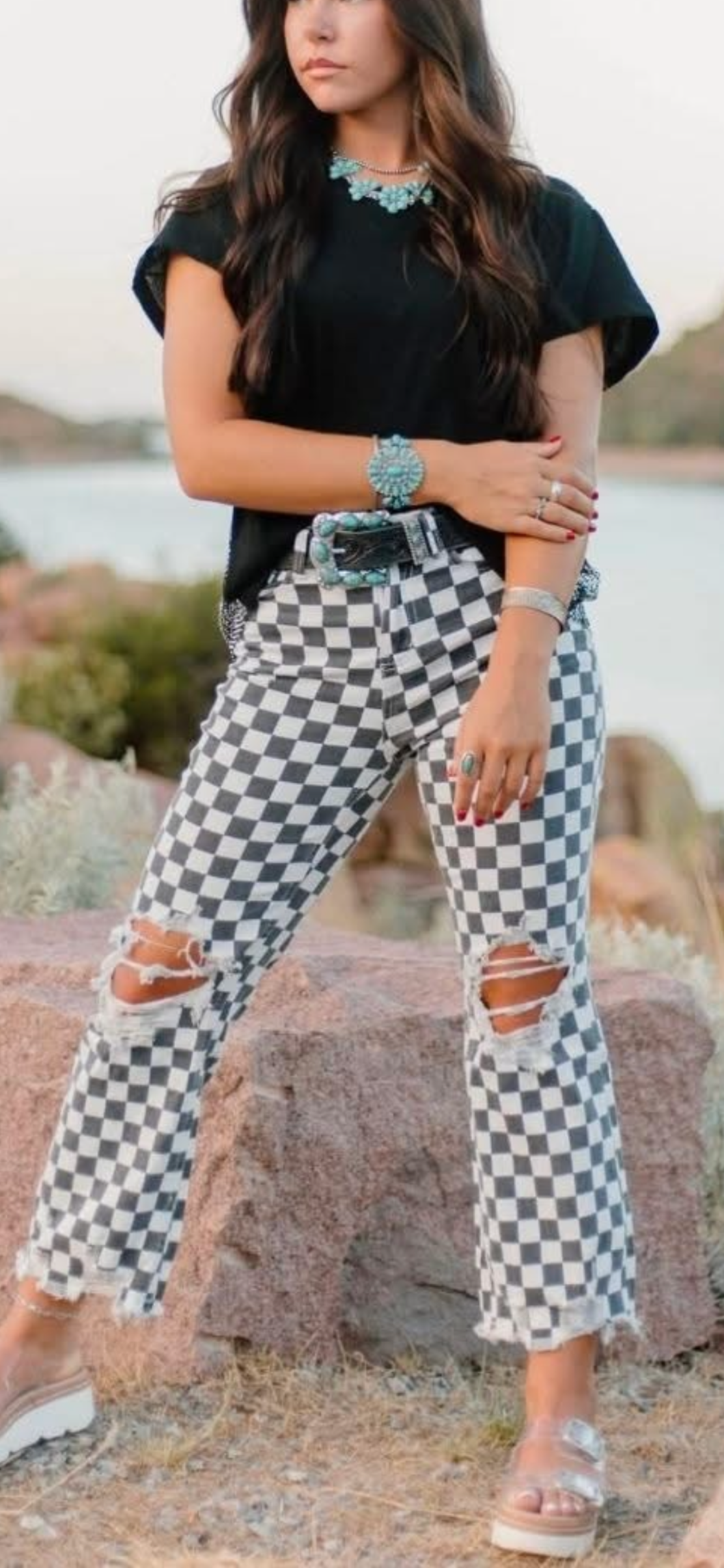 Round The Track Jeans