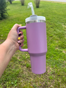 Solid Color 40oz Tumbler