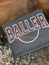 Load image into Gallery viewer, Baller Puff Baseball Tee
