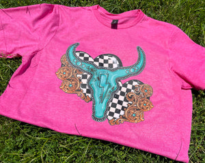 Electric Longhorn Tee