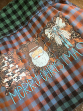 Load image into Gallery viewer, Western Christmas Bleached Flannel
