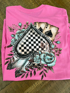 Checkered Aces Tee