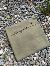 Load image into Gallery viewer, His Way Embroidered Tee
