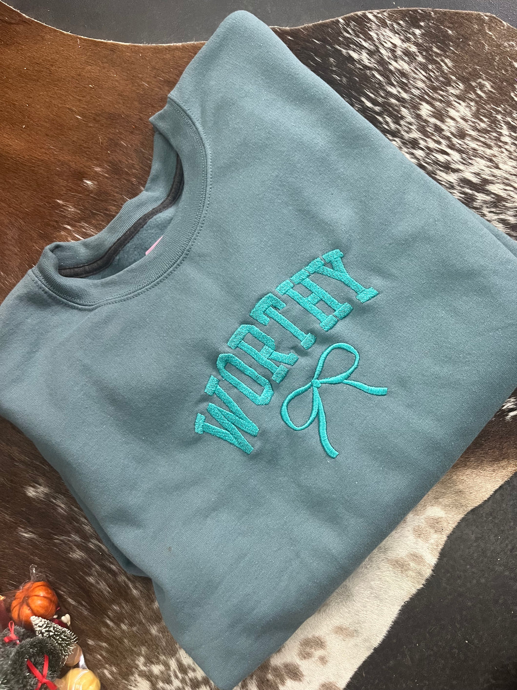 Worthy Embroidered Pullover