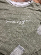 Load image into Gallery viewer, Saved By Grace Embroidered Pullover
