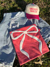 Load image into Gallery viewer, Coral Puff Bow Tee
