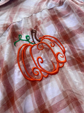 Load image into Gallery viewer, Bleached Embroidered Pumpkin

