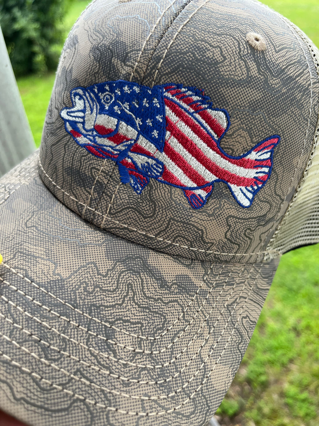 Fishing Flag Hat