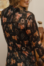 Load image into Gallery viewer, Saddle Room Mesh Top
