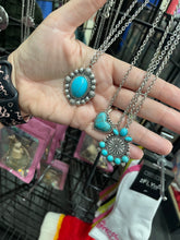 Load image into Gallery viewer, Turq Stone Necklaces
