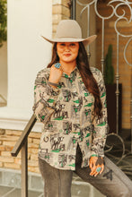 Load image into Gallery viewer, Greener Pastures Button Up
