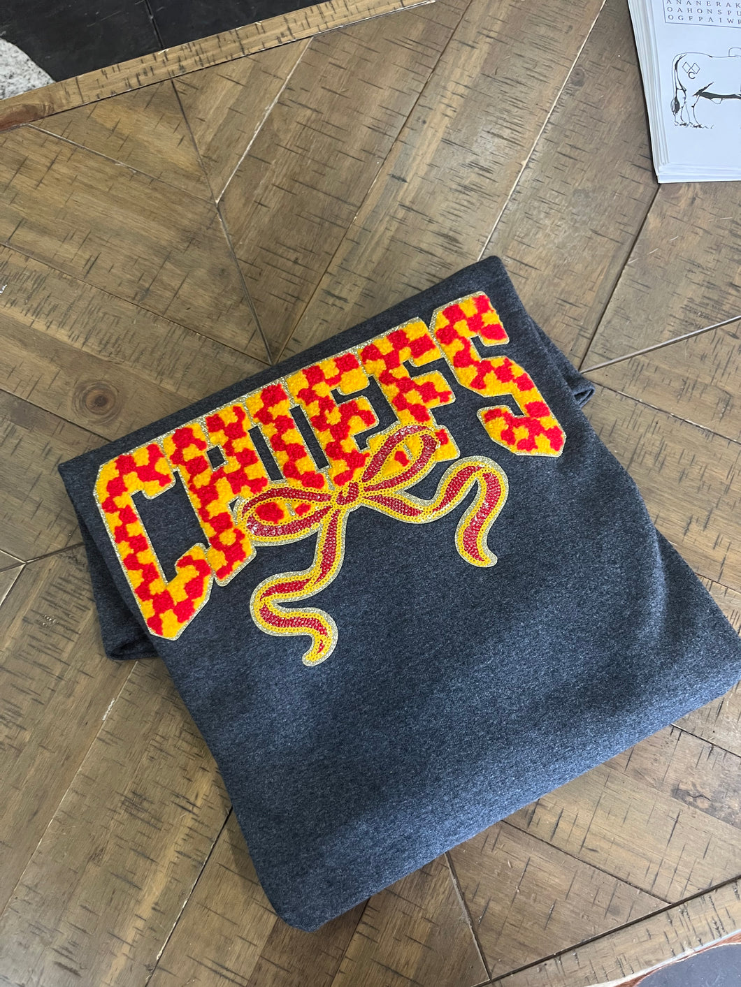 Chiefs Check Patch Pullover