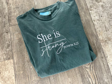 Load image into Gallery viewer, Strong Embroidered Tee
