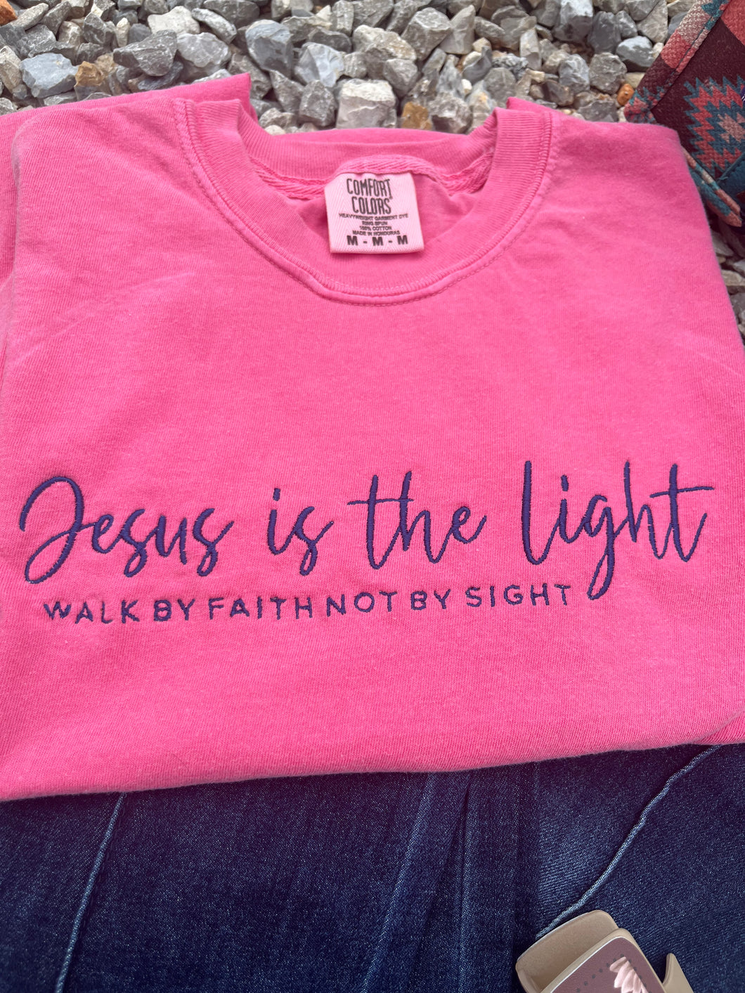 The Light Embroidered Tee