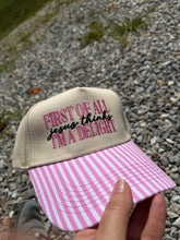Load image into Gallery viewer, Delight Emb Hat
