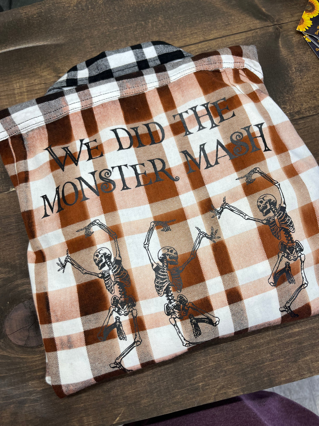 Monster Mash Bleached Flannel