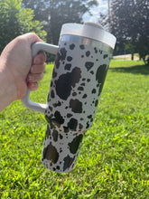 Load image into Gallery viewer, Cow Print Tumbler
