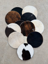 Load image into Gallery viewer, Cowhide Coasters
