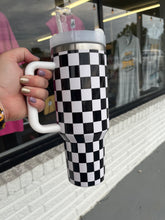 Load image into Gallery viewer, Checkered Tumblers 40oz
