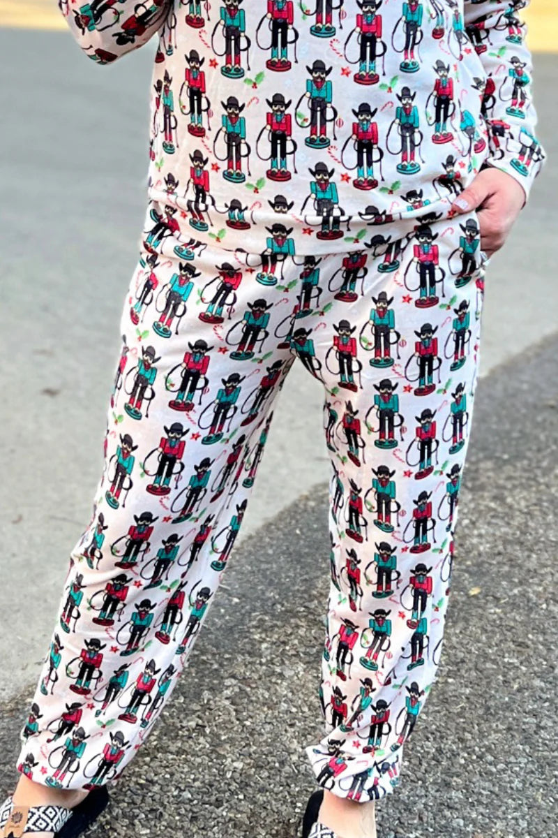 Ropin Round The Christmas Tree Jam Pants