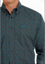 Load image into Gallery viewer, Cinch Blue/Black Button Up
